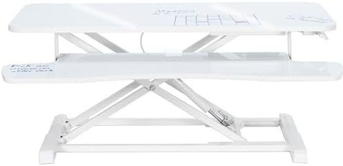 VIVO White Dry Erase 36 in Desk Converter, DESK-V036KWE