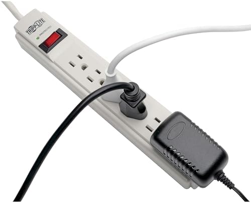 Eaton Tripp Lite TLP615 15ft Power Cord White Surge Protector 6 Outlets