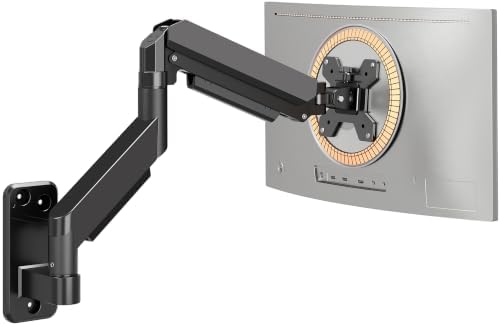 Single Monitor Wall Mount Monitor Arm, Fit 17-32" VESA 75/100mm