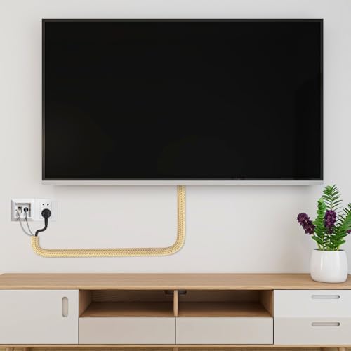 Cable Management Sleeve, Split Design, 25FT - 1/2 Inch, Beige