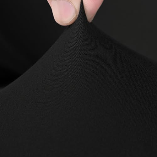 Gaming Chair Cover, Ergonomic Office Computer Game Chair Slipcovers, Stretchy Polyester Covers, 4pc/Set with Armrest Covers/Back/Seat Cover for Reclining Racing Gaming Chair Black