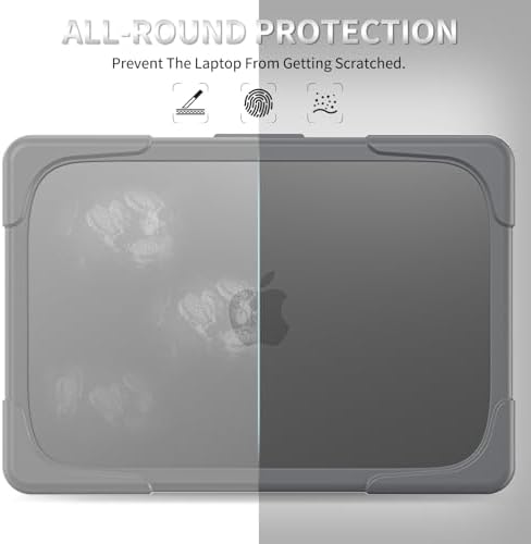 Batianda Heavy Duty Case for MacBook Neo 13 Inch 2026, Grey