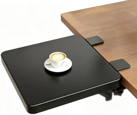 Desk Extender Plate, 90° Foldable Keyboard Tray, Keyboard Extension Table