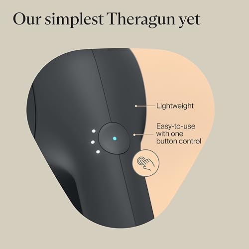 TheraGun Therabody Relief Massage Gun | for Daily Comfort | 3-Speed | Black