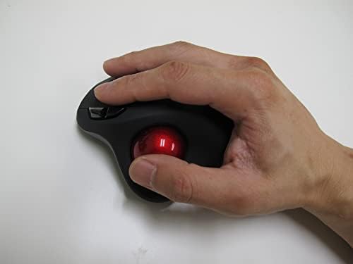 MOJO Multi Mode Rechargeable Silent Trackball Mouse (Bluetooth + Wireless)
