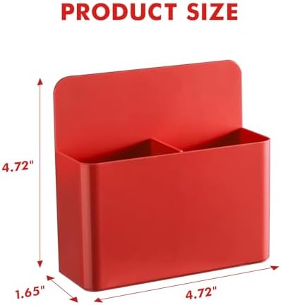 BEYGORM Plastic Magnetic Pen Holder, Powerful Magnet, 2 Pack