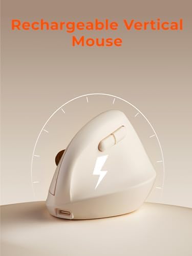 DAREU Ergonomic Vertical Wireless Mouse for Small Hands