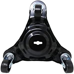 Shepherd Hardware Move-It 9442 12-Inch Steel Tri-Dolly, 300-lb Load Capacity, 12 Inch, Black (Pack of 2)