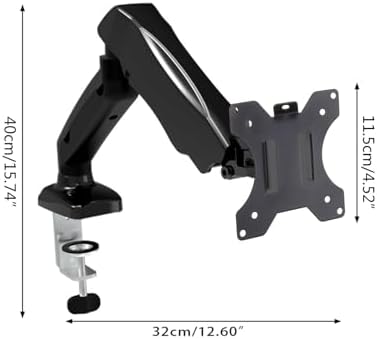 Monitor Stand Heavy-Duty 360 Degrees Fully Adjustable Arms 13-27