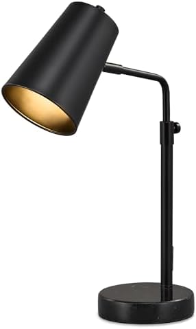 VONLUCE Desk Lamp with LED Bulb, Adjustable 20" Table Lamp for Home Office