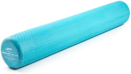 OPTP PRO-Roller Super Soft Density Foam Roller – Round, Light Blue, 36"x 6"