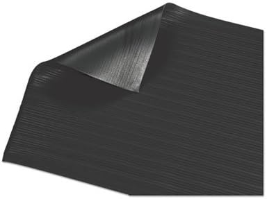 Guardian Air Step Anti-Fatigue Floor Mat, Vinyl, 2'x3', Black, Reduces fatigue and discomfort, Can be easily cut to fit any space