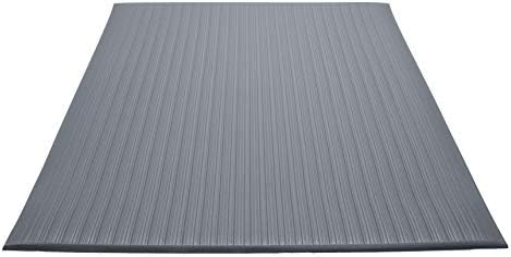 Guardian Air Step Anti-Fatigue Floor Mat, Vinyl, 27"x60", Gray, Reduces fatigue and discomfort, Can be easily cut to fit any space