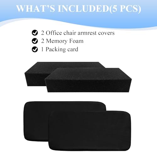 SPRING SEAON Office Chair Arm Pads Desk Chair Arm Covers Soft Elbow Cushion