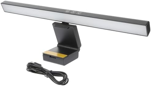 Monitor Light Bar 5w 5v 1a Black Adjustable Brightness Eye Protection