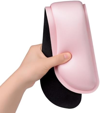 Dapesuom Enlarge Keyboard Wrist Rest, Cute Memory Foam Keyboard Wrist Cushion for Computer Desk Mats Support, Typing Pain Relief Ergonomic Mouse Pad Rests with Non-Slip Base for Gaming, Laptop, Pink