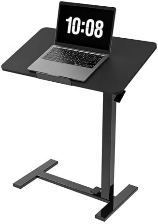 DUMOS Mobile Standing Desk, Bedside Table, Overbed Table