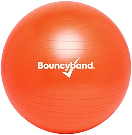 Bouncyband Balance Ball – Create Flexible Seating to Improve Focus at School, Office, or Home with This No-Roll Weighted Ball