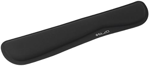 ELZO Keyboard Wrist Rest Pad Support with 65D High-Density Thicken Memory Foam Padding, Ergonomic Design Computer Rest Pad Desk Wrist Mat, Non-Slip Rubber Base Office Laptop