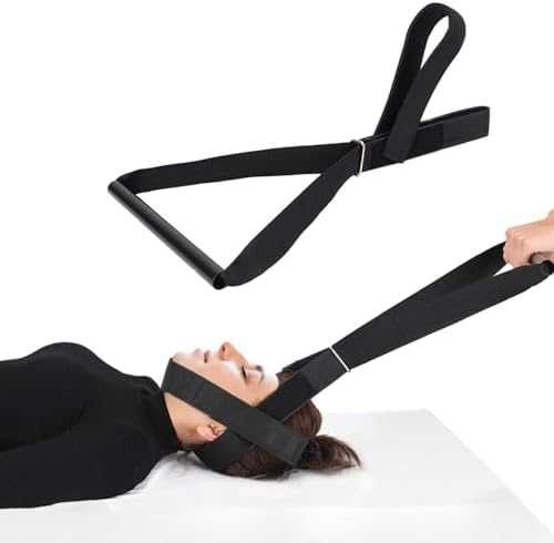 Y Neck Stretcher Strap, Cervical Traction Device with Handle
