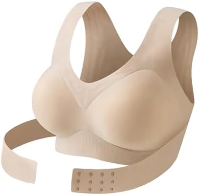 Posture Corrector Bra for Women Wireless Front Closure Cross Back Bras