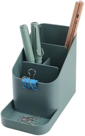 BLUE GINKGO Pen Holder, Desk Organizer, Green, Made in Korea