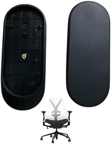 Replacement Sayl Fully Adjustable 4D Black Arm Pads, Compatible with Sayl Chairs and Stools, Sold in Pairs