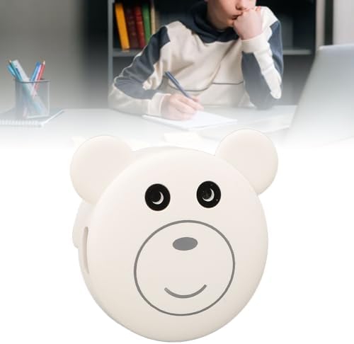 Smart Posture Reminder with Monitor, Kids Reading Distance Trainer for Tablets, Smartphones, Laptops (White)