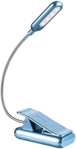 VAVOFO Rechargeable Reading Light, Clip on Book Light for Reading in Bed