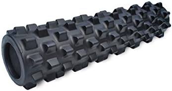 RumbleRoller Extra Firm Foam Roller Deep Tissue Massage Roller for Muscle Recovery (22 Inches Midsize)