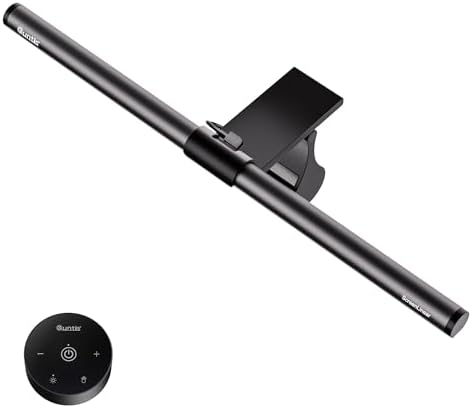 Quntis Monitor Light Bar with Remote, Eye-Care No Glare Computer Light Bar