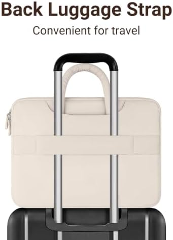 MOSISO Laptop Case 13.3 inch, 13-13.3 inch Laptop Sleeve, Greige