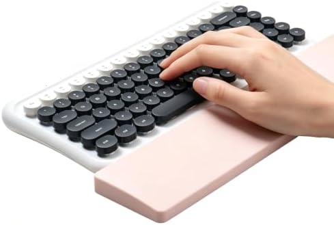 Sumgsn Pink Keyboard Wrist Rest, Gel Wrist Pad for Keyboard 60%/68%/70%