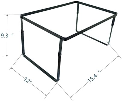 Hanging File Folder Frame-File Cabinet Rails for desk drawer,Black