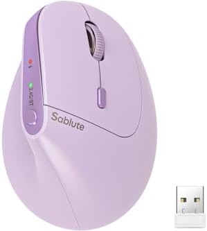 SABLUTE MAM3 Ergonomic Mouse, Vertical Mouse for Small and Medium Hands