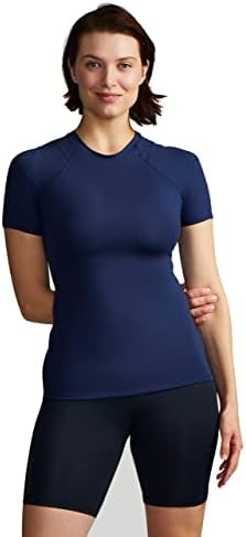 Tommie Copper Shoulder Support Shirt for Women, Posture Corrector Compression Shirt with UPF 50 Sun Protection