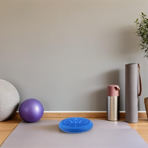 Inflatable Wobble Cushion Balance Disc for Home and Travel Use
