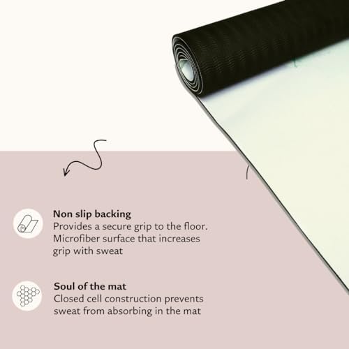 Shakti Warrior TPE Yoga Mat (72 inch x 24 inch x 6mm Thick)