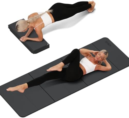 Foldable Yoga Mat Thick 0.32"(8mm)