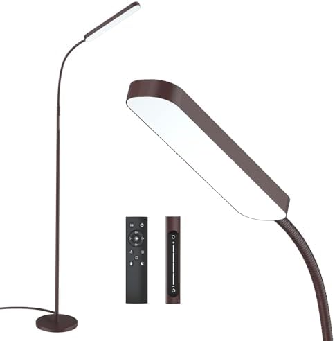 Wio-Mio Floor Lamp, 15W/1000LM Bright LED Floor Lamp with Stepless Dimming