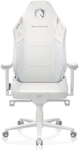 Blacklyte Athena Pro Gaming Chair, Team Liquid White, Leatherette