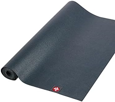 Manduka eKO SuperLite Yoga Mat - 1.5mm Natural Rubber | Foldable & Travel Friendly | Soft Textured Surface | Eco-friendly