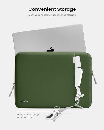 tomtoc 360° Protective Laptop Sleeve for 13-inch MacBook Air M5/A3449 2026