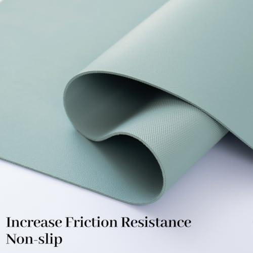 Desk Mat Set,3-in-1 Mouse Pad with Wrist Rest and Keyboard Pad