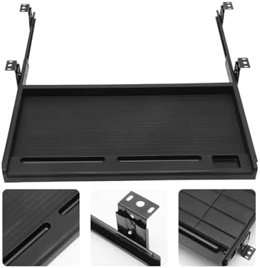 Generic Keyboard Drawer Under Desk, Black