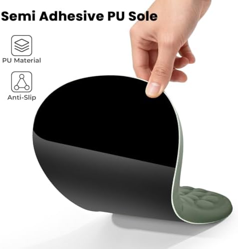 EooCoo Massage Ergonomic Mouse Pad with Dual-Slope Design Wrist Rest