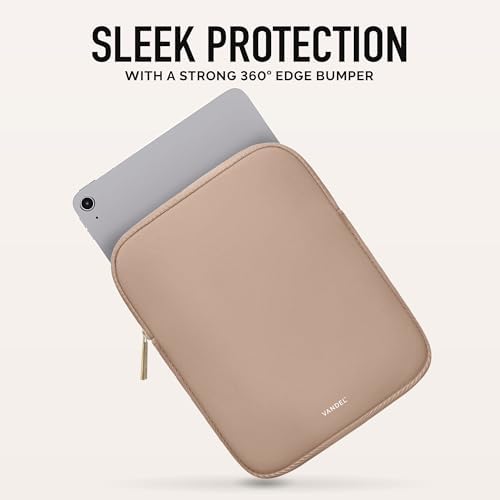 Vandel Slim & Protective Tablet Sleeve for 9-11 inch iPad A16, 11 iPad Pro
