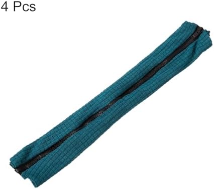 UXCELL 4pcs Office Chair Arm Covers - Stretchable Computer Chair Armrest Protectors for Office & Gaming Chairs, Dark Green