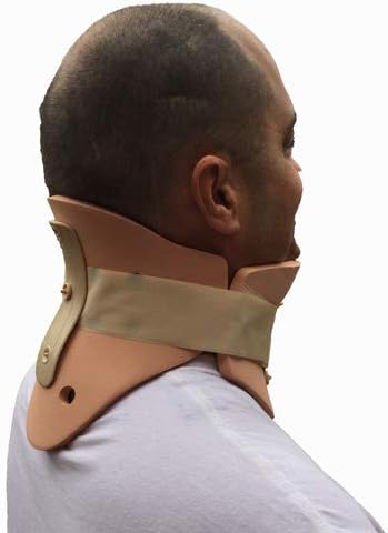 Alpha Medical Universal Philadelphia Cervical Neck Support Collar - Adjustable, Firm Foam Neck Brace with Tracheostomy Opening, Water-Resistant, Ideal for Injury Recovery & Rehabilitation