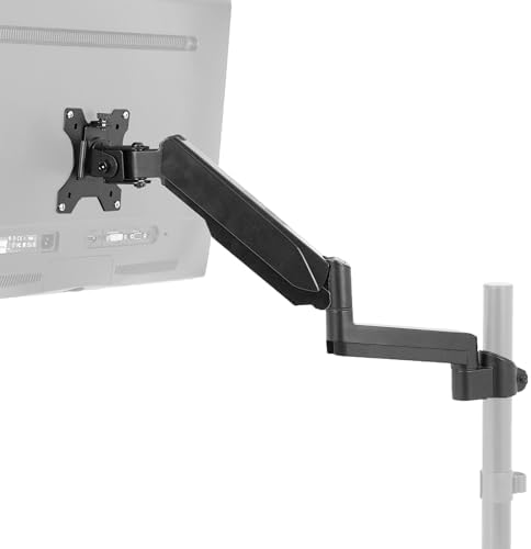 VIVO Black Single Monitor Arm for Desk Stand, 17-32 in Screens, PT-SD-AM01K